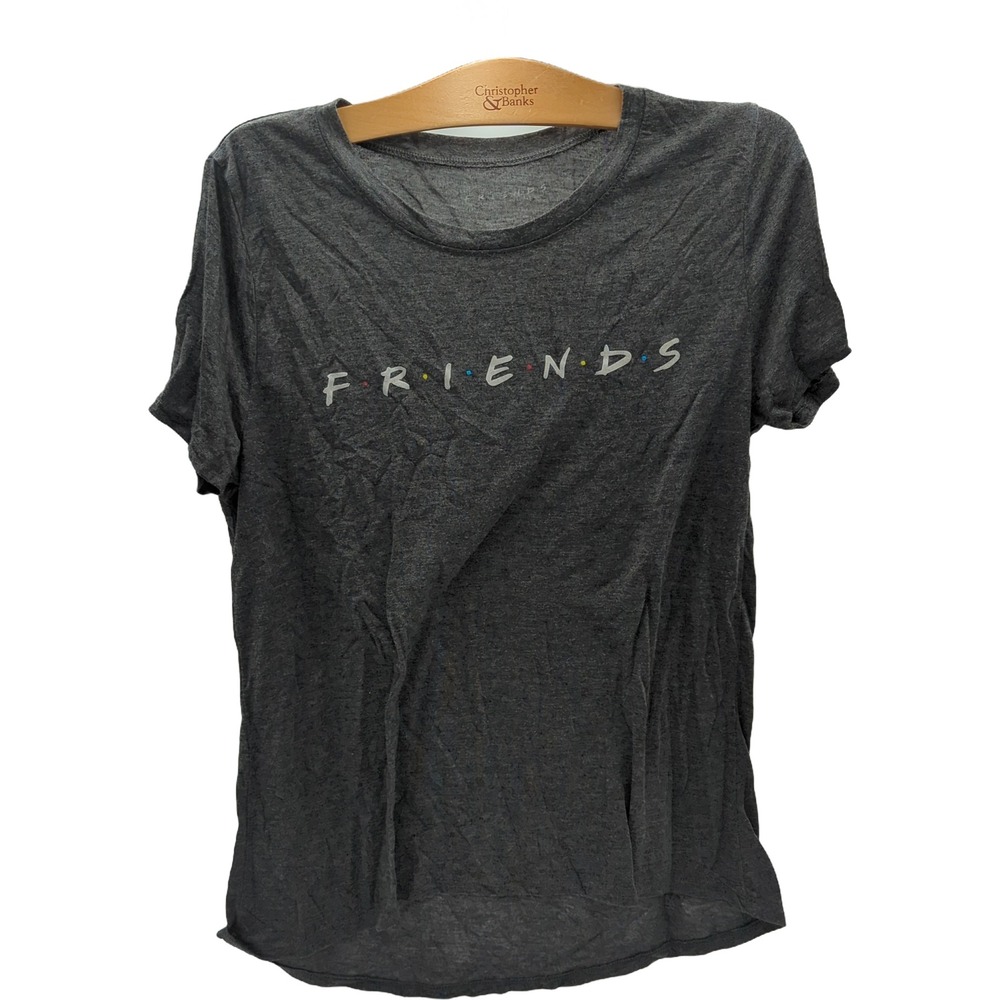 Friends The Television Series Graphic T-Shirt XL Gray Heather Short Sleeve Tee